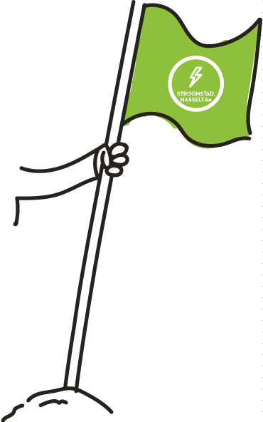 Illustratie van een vlag.